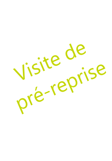 Visite de pré-reprise